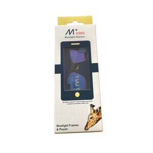 M Kids Blue Light Glasses Pouch No Magnification Scratch UV